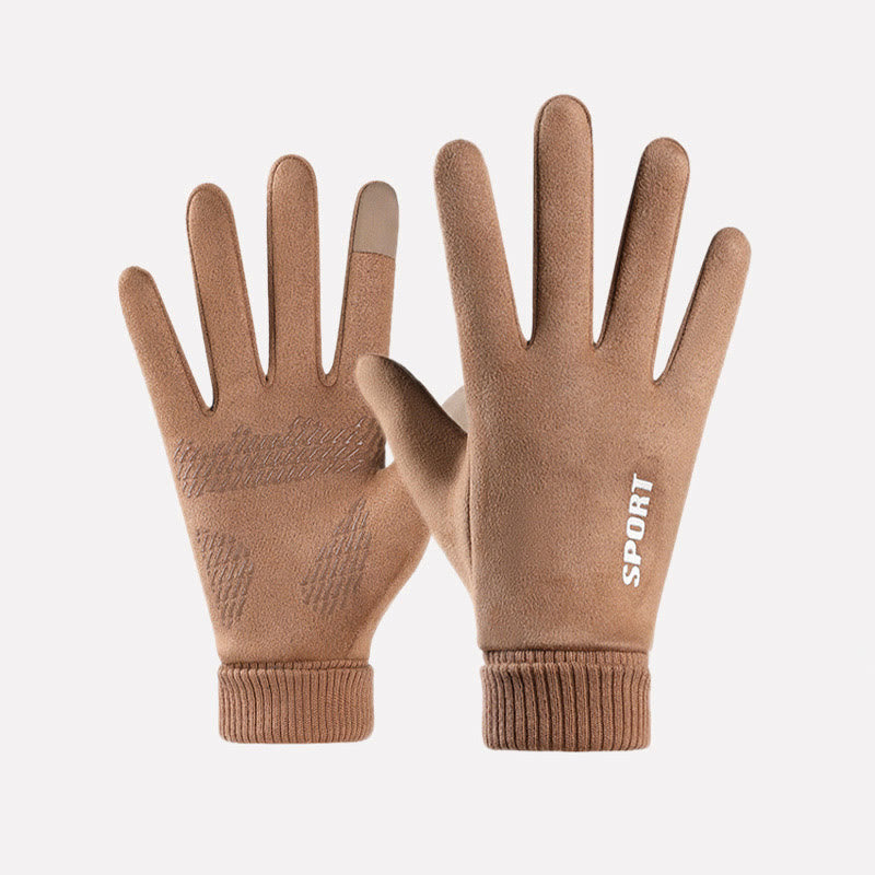 WorldNorse Winter Suede Warm Gloves