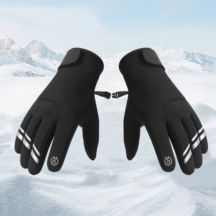 WorldNorse Reflective Fleece Cycling Gloves