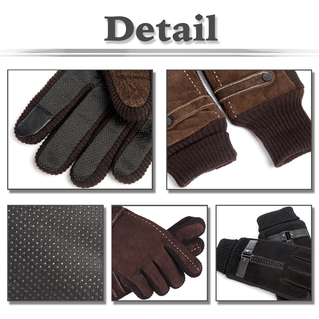 WorldNorse Elegant Windproof Pigskin Gloves