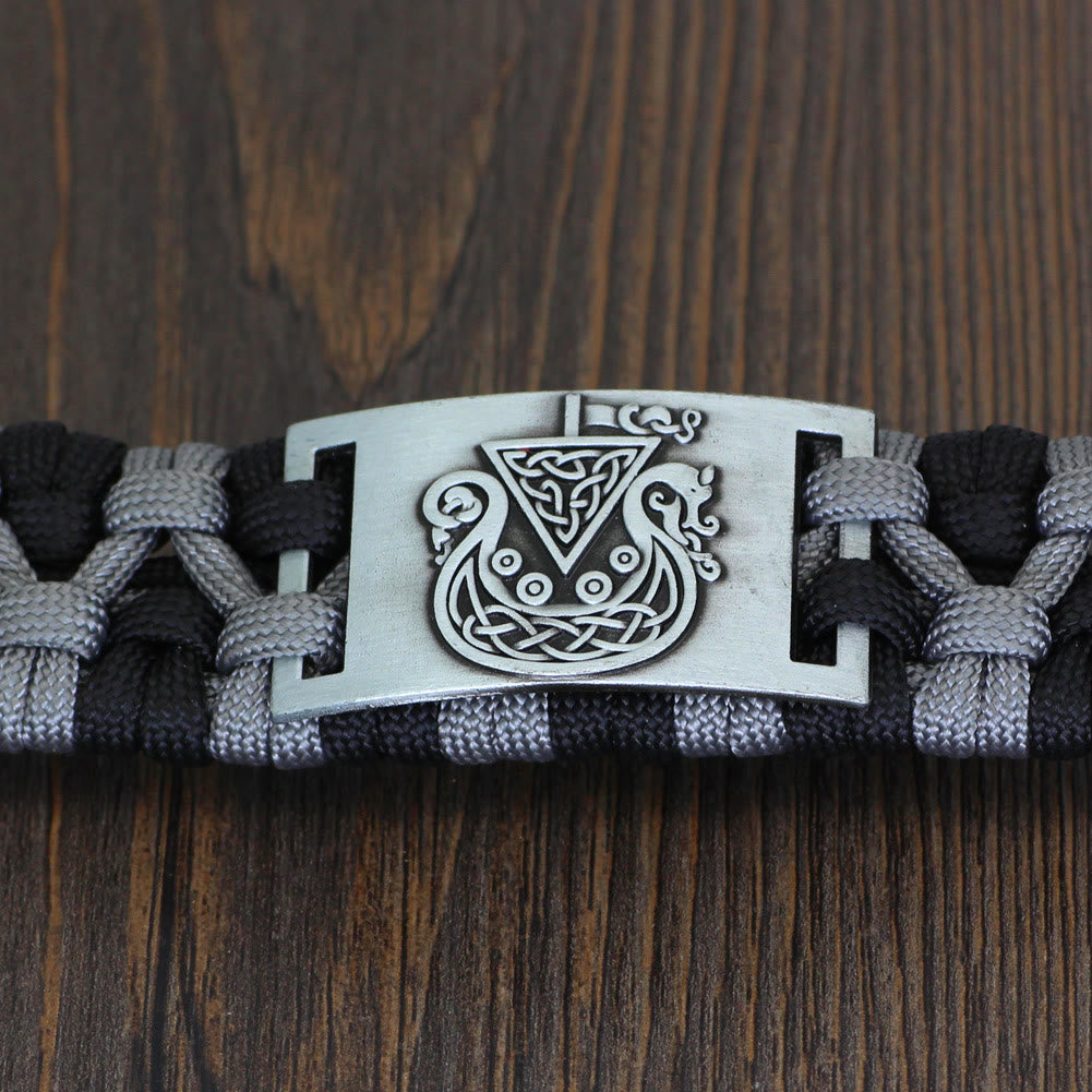 WorldNorse Mjolnir Celtic Knot Bracelet