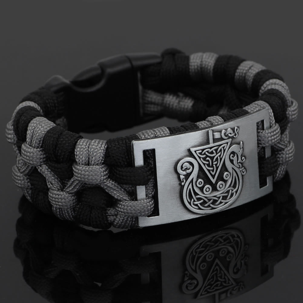 WorldNorse Mjolnir Celtic Knot Bracelet