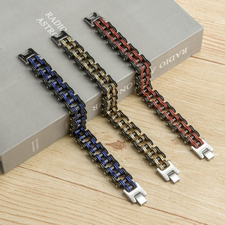 WorldNorse Stylish Motorcycle Chain Bracelet