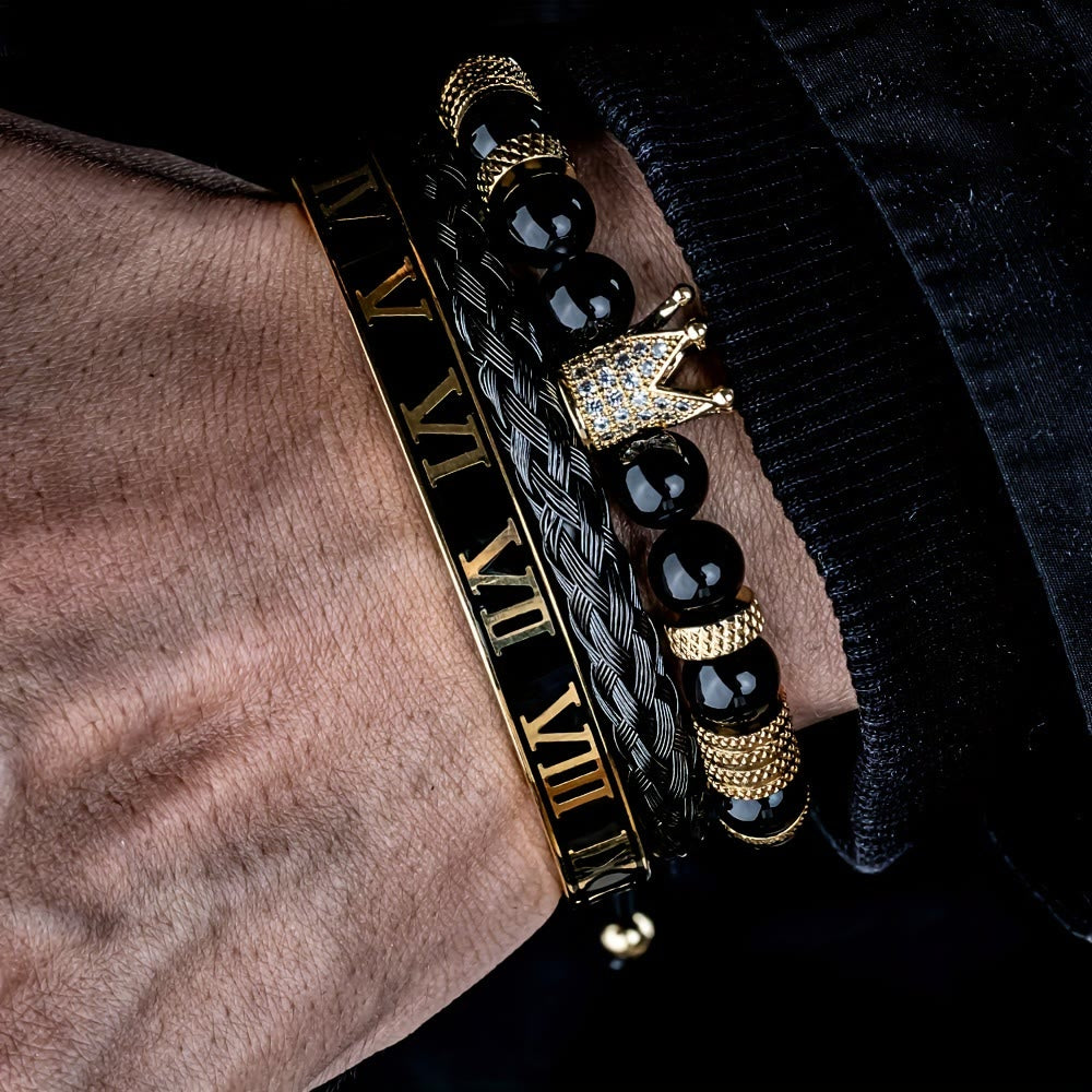 WorldNorse Royal Crown Stones Bracelet Set - image 16