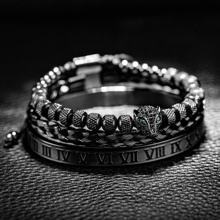 WorldNorse Regal Panther Bracelet