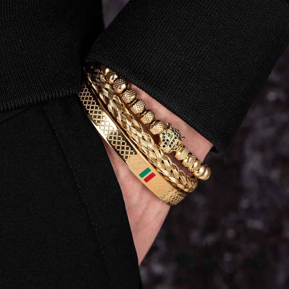 WorldNorse Panther Head Bracelet Set - image 10