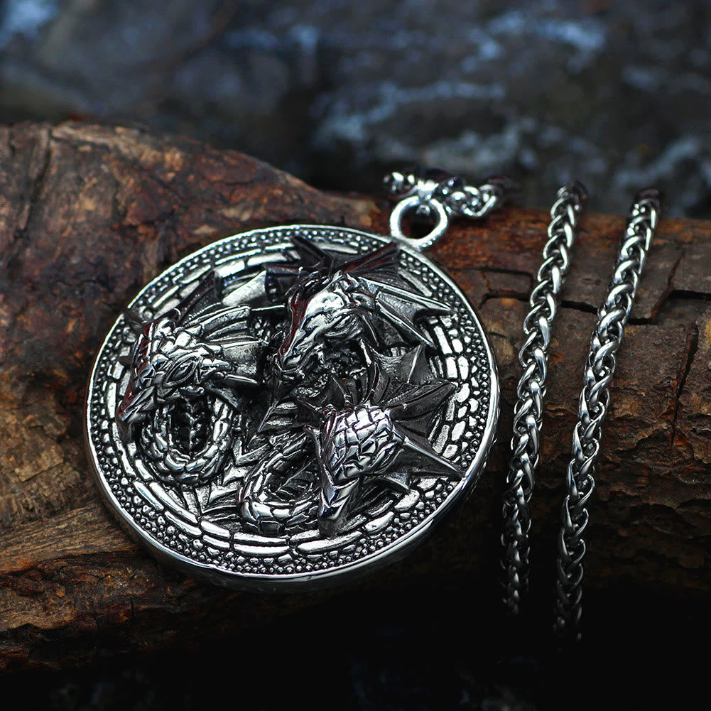 WorldNorse Family Of Dragon Necklace