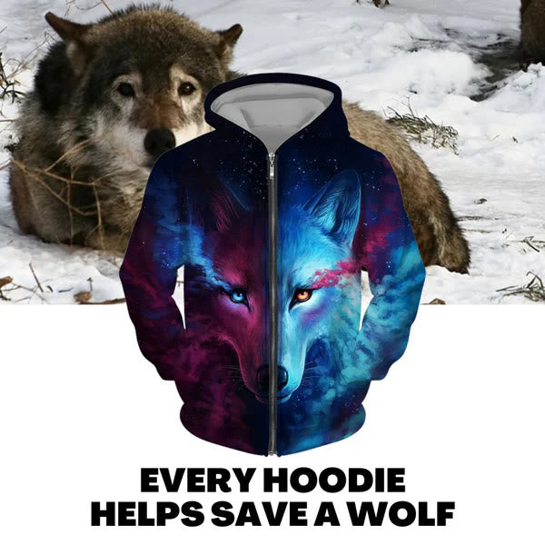 WorldNorse Wolf Moon Hoodie