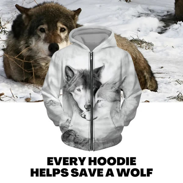 WorldNorse Wolf Moon Hoodie