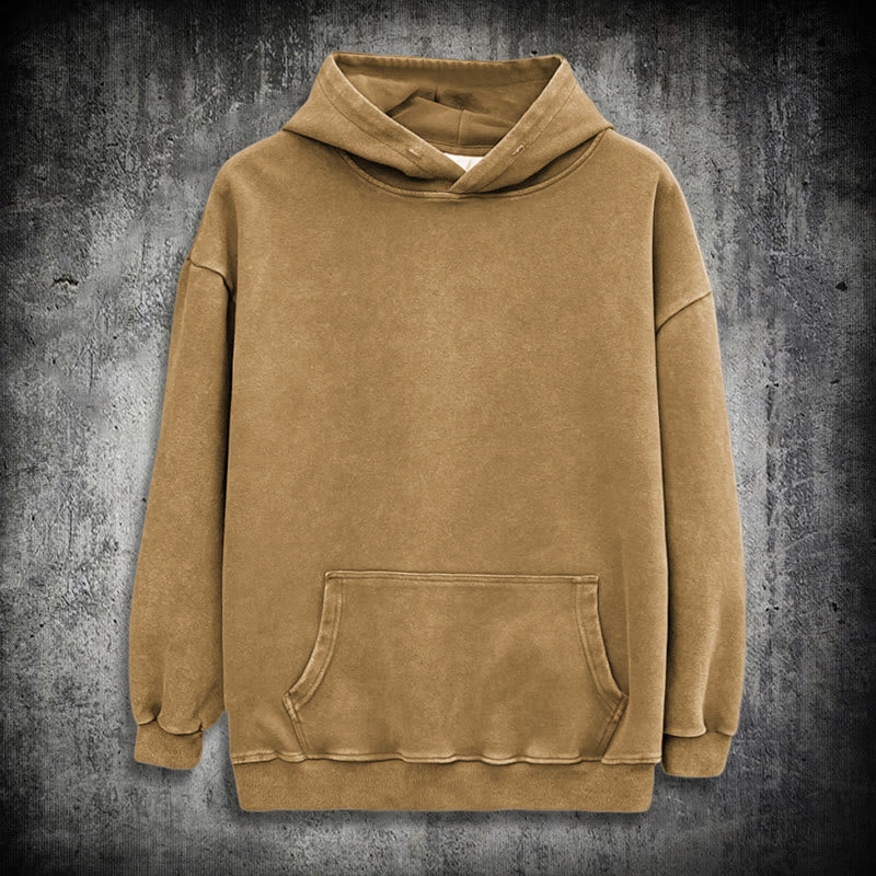 WorldNorse Valknut Raven Back Print Washed Hoodie - image 28