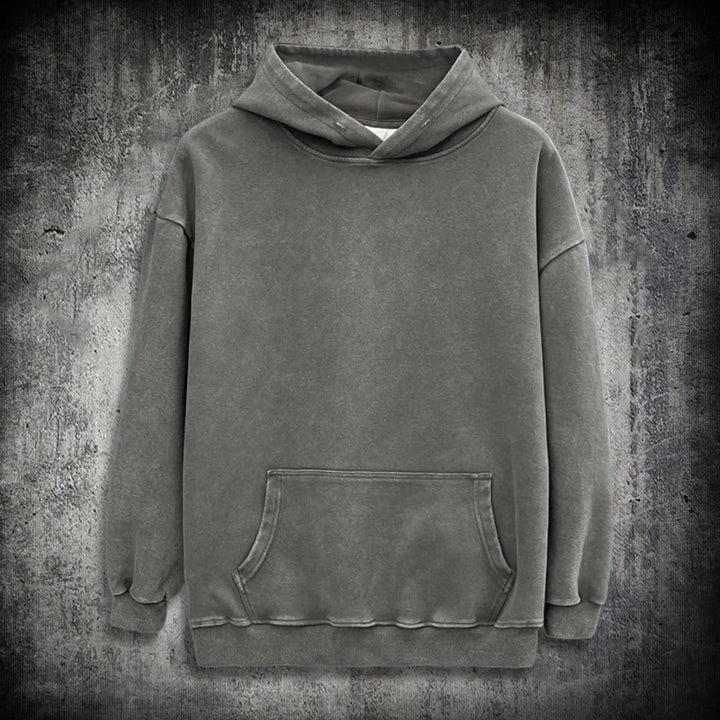 WorldNorse Viking Symbol Raven Vegvisir Washed Hoodie - image 14