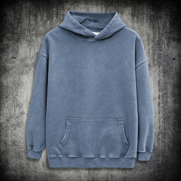 WorldNorse Viking Symbol Raven Vegvisir Washed Hoodie - image 21