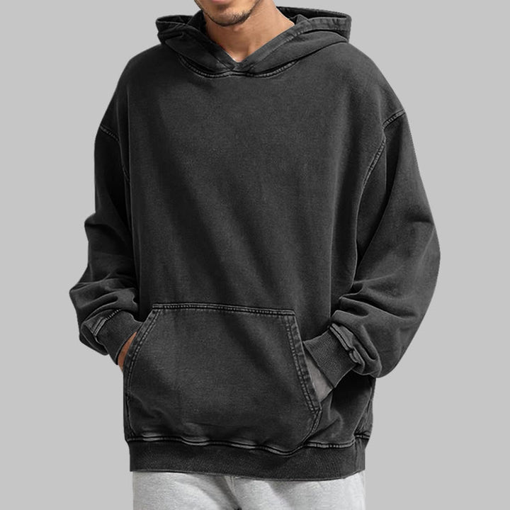 WorldNorse Viking Symbol Raven Vegvisir Washed Hoodie - image 5