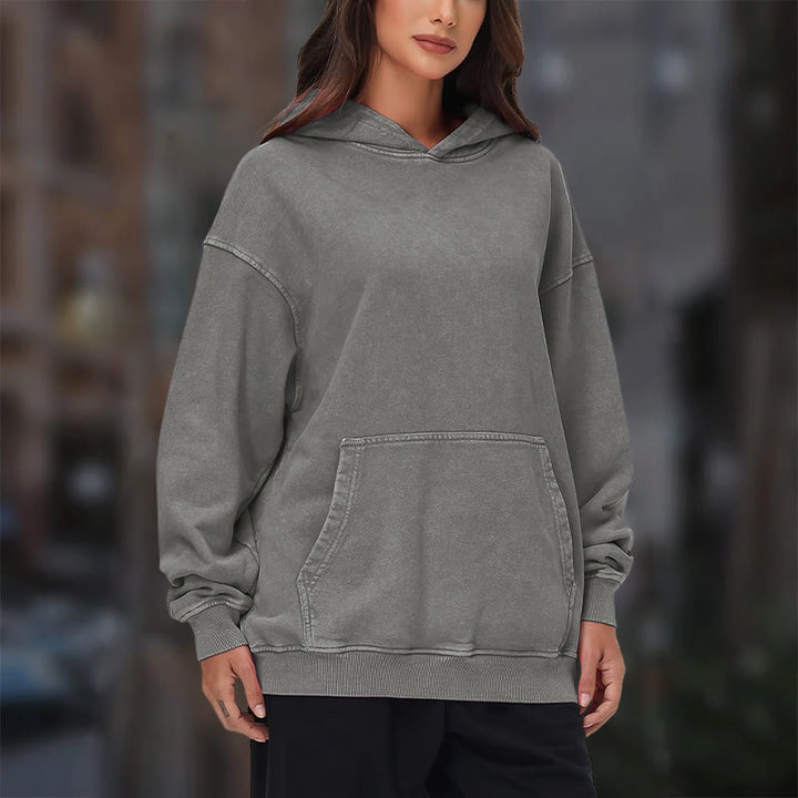 WorldNorse Viking Symbol Raven Vegvisir Washed Hoodie - image 19