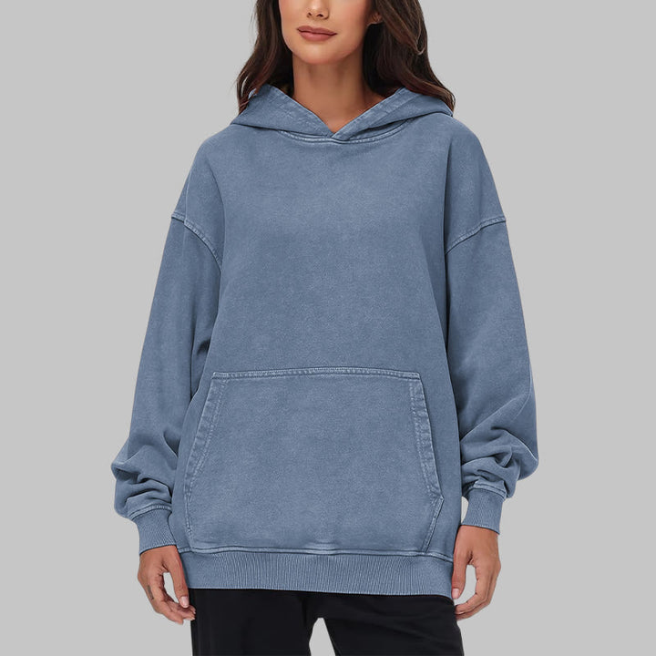 WorldNorse Viking Symbol Raven Vegvisir Washed Hoodie - image 26