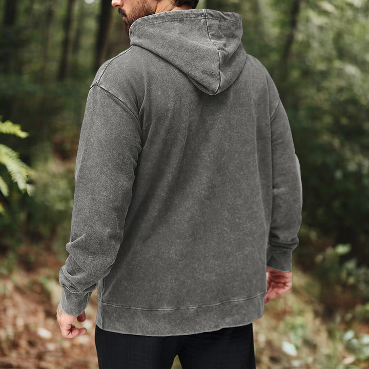 WorldNorse It Will Never Say ''I Gave Up'' Washed Hoodie - image 17