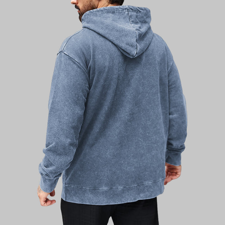 WorldNorse Viking Helm Of Awe Print Washed Hoodie - image 22