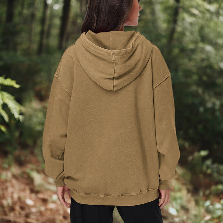 WorldNorse Viking Helm Of Awe Print Washed Hoodie - image 32