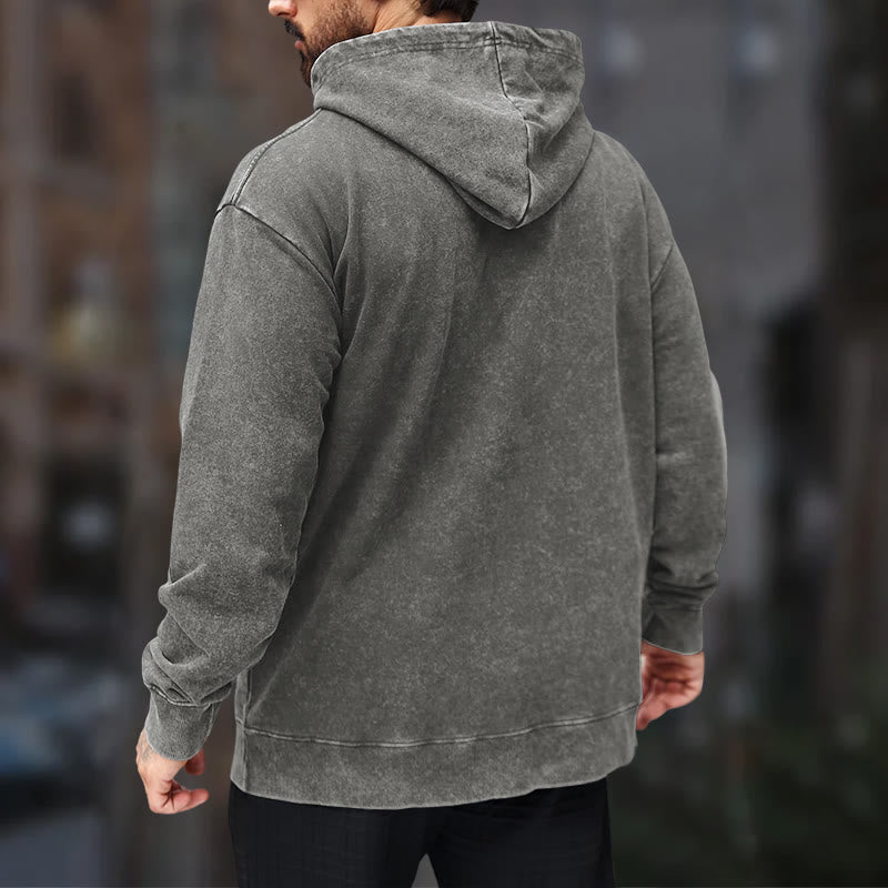 WorldNorse Viking Standbrothers Washed Hoodie - image 15