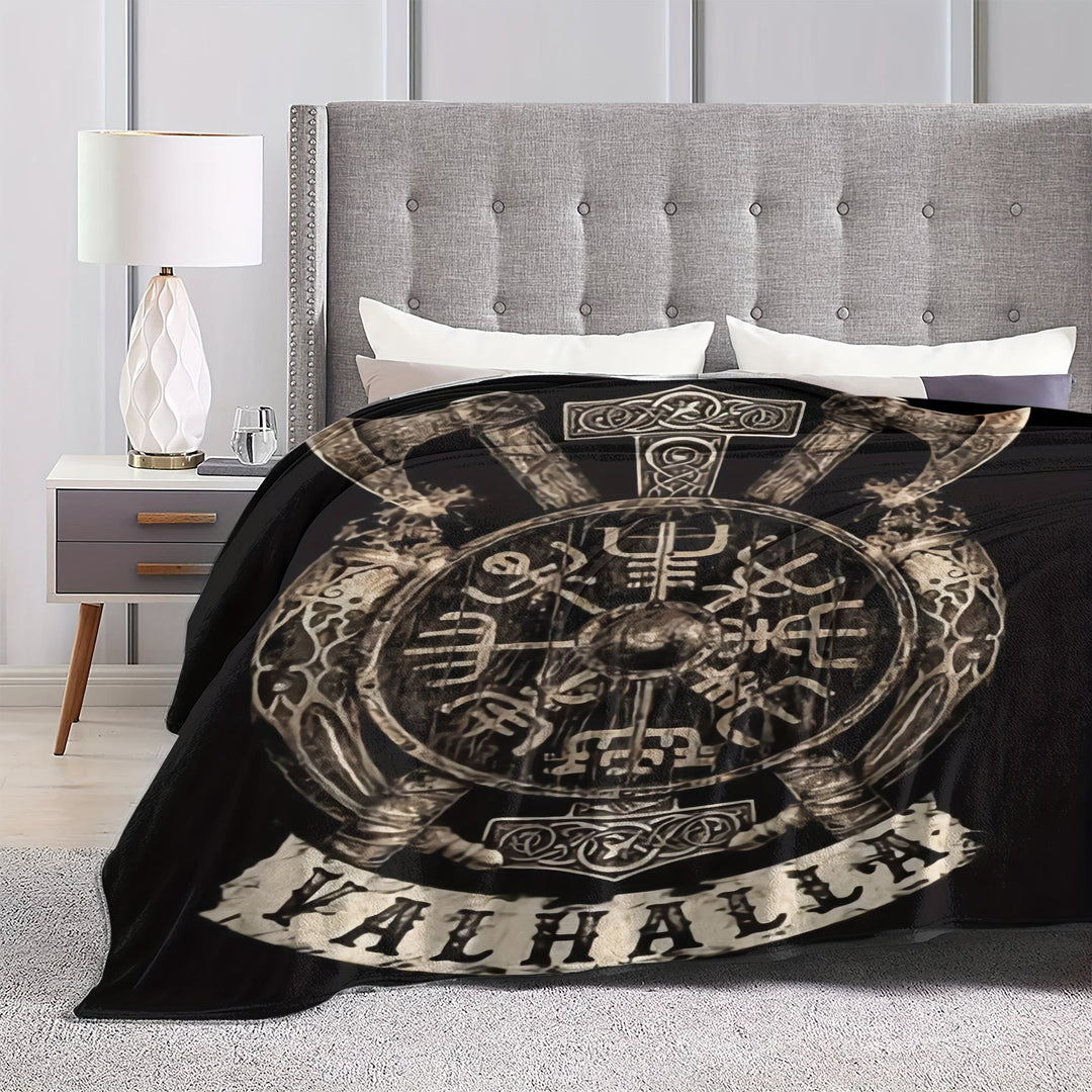 WorldNorse Viking Axe Vegvisir Blanket - image 10