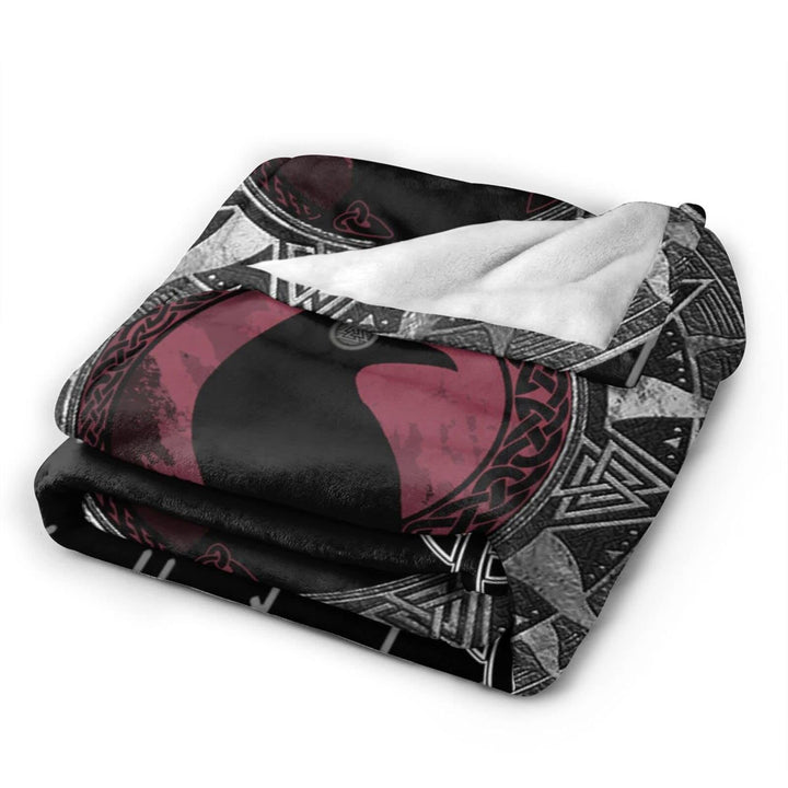 WorldNorse Celtic Knot Raven Blanket - image 2