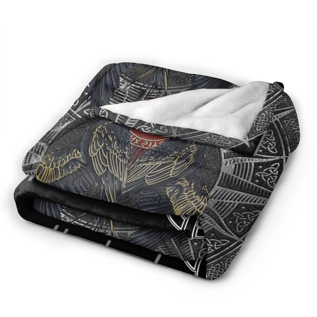 WorldNorse Celtic Knot Raven Blanket - image 11