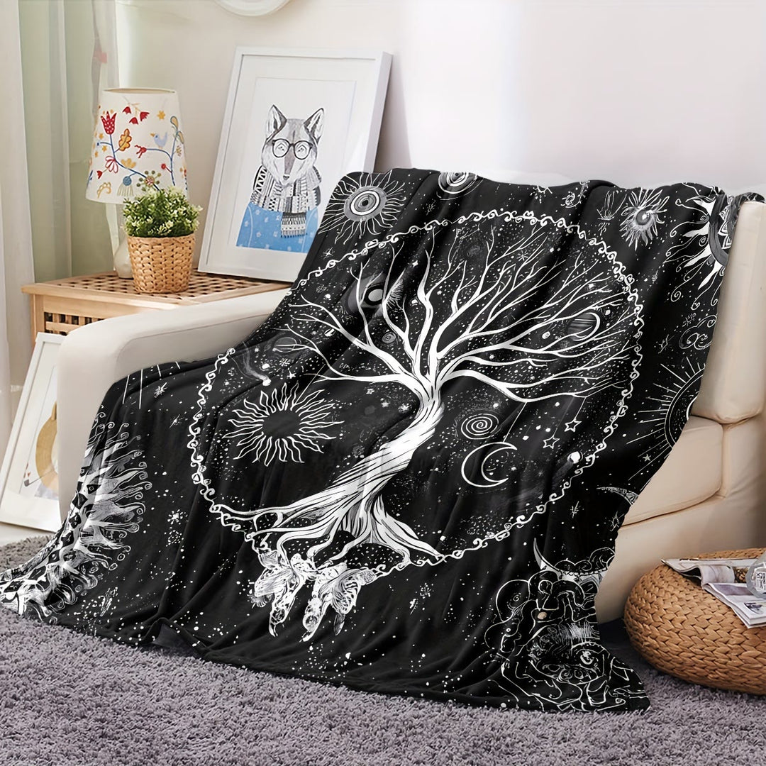 WorldNorse Tree Of Life Blanket - Yggdrasil - 264x228cm - image 4
