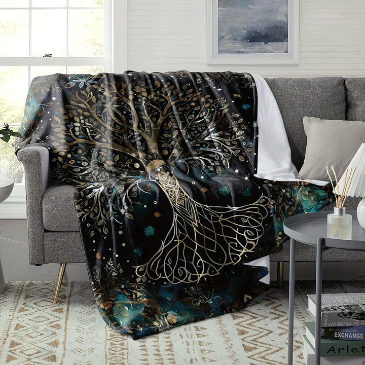 WorldNorse Celtic Knot Yggdrasil Blanket - image 9