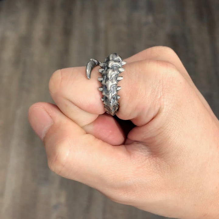 WorldNorse Strange Freak Beast Alien Centipede Ring - image 2