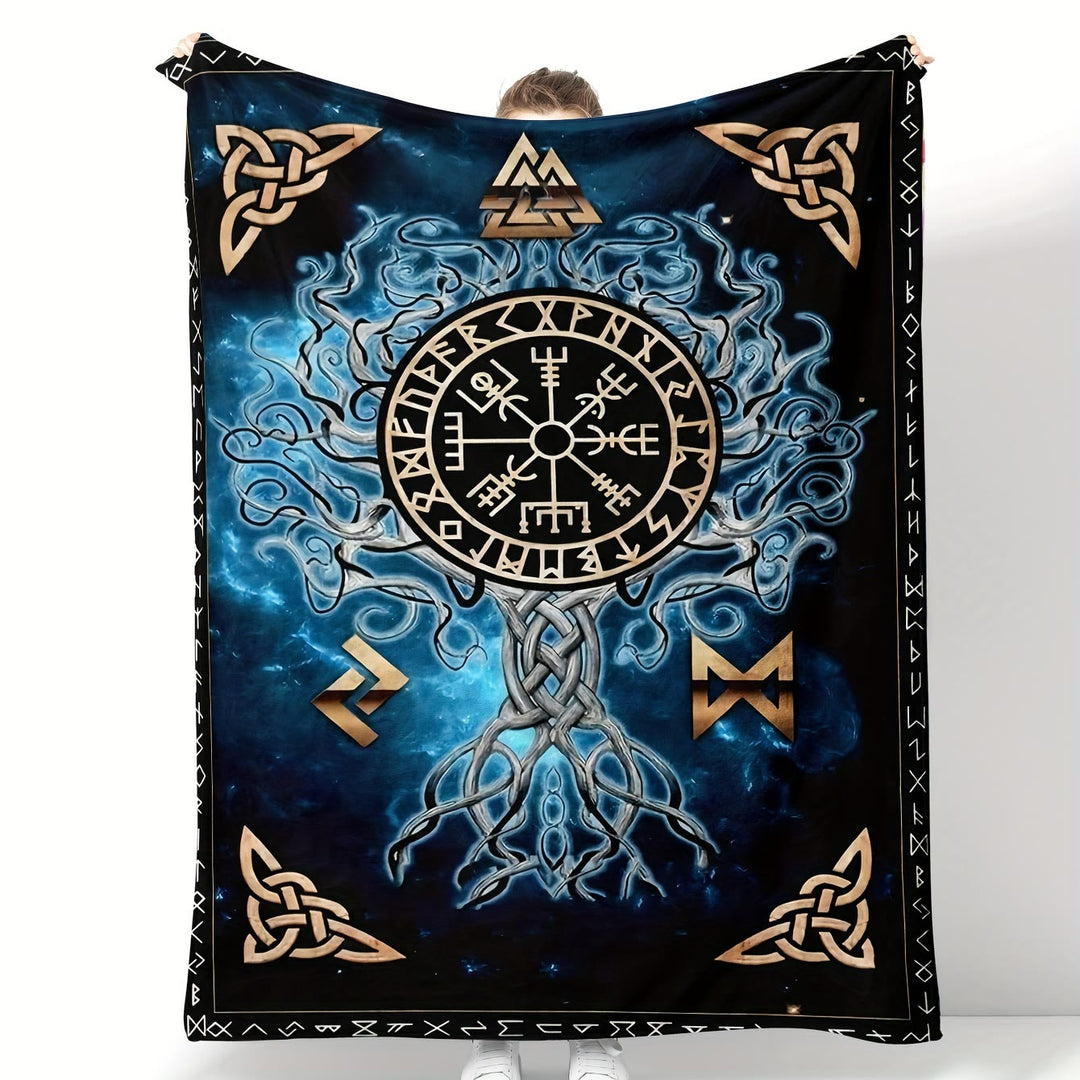WorldNorse Moon Yggdrasil Blanket - image 4