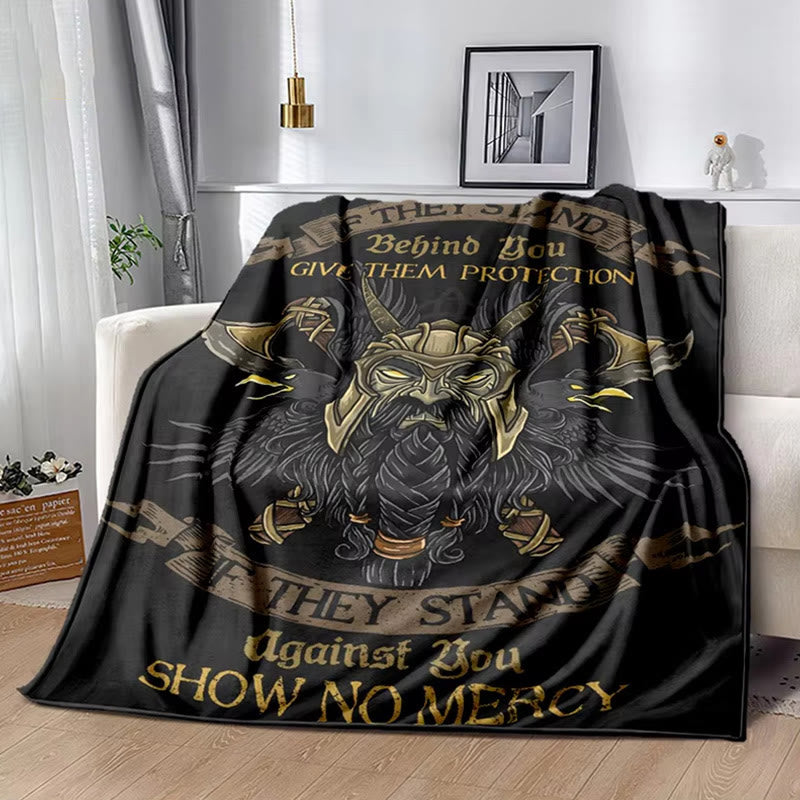 WorldNorse Viking Warrior Blanket