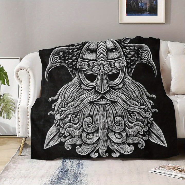 WorldNorse Viking Warrior Blanket