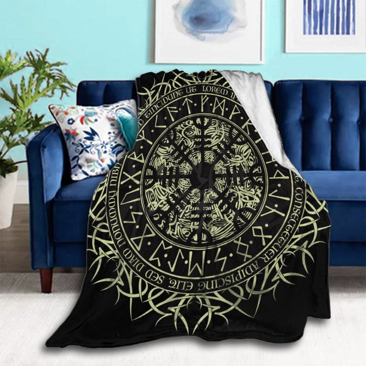 WorldNorse Vegvisir Rune Blanket - image 17