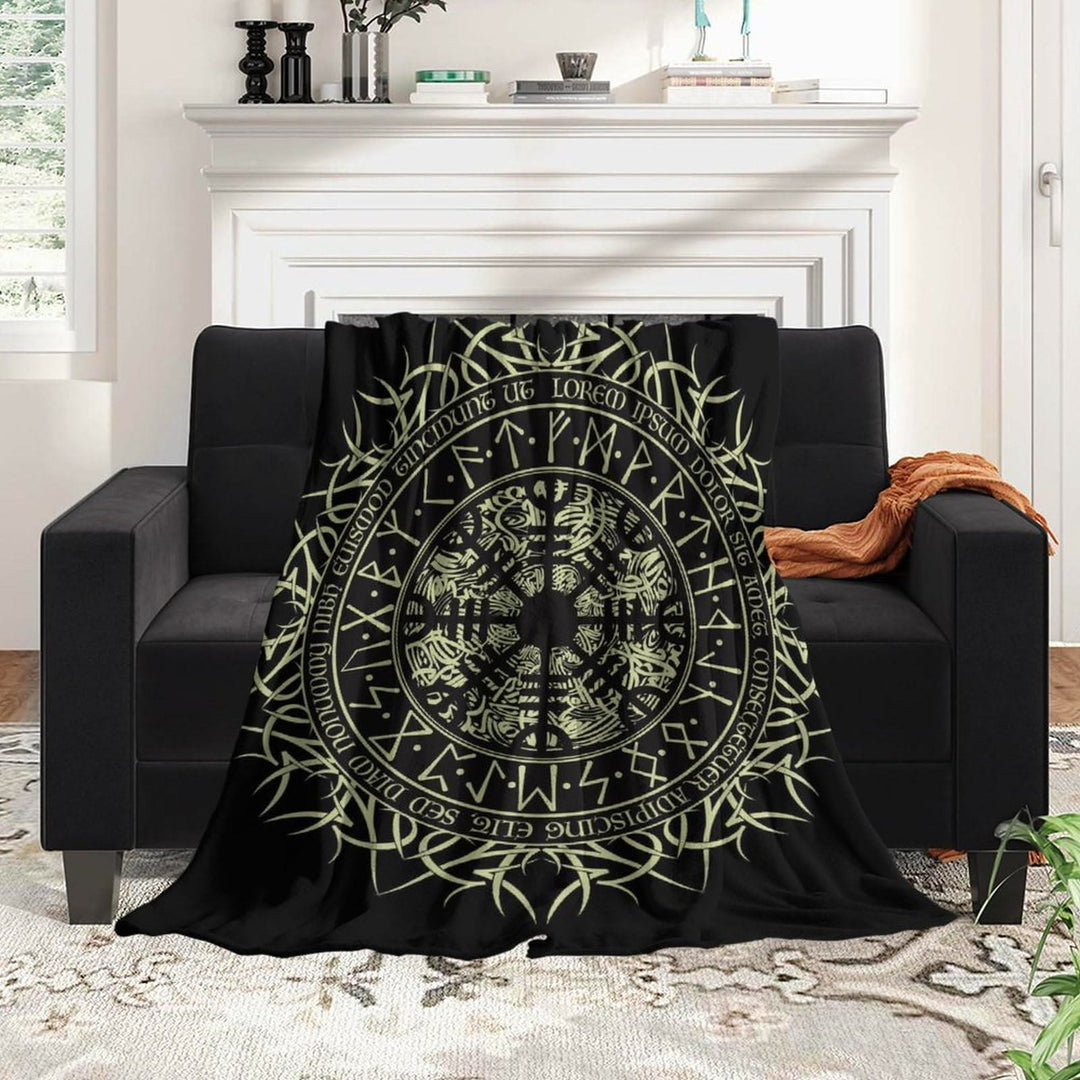 WorldNorse Vegvisir Rune Blanket - image 20