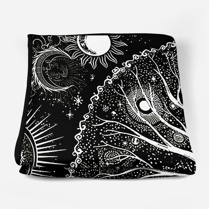 WorldNorse Yggdrasil Starry Night Blanket