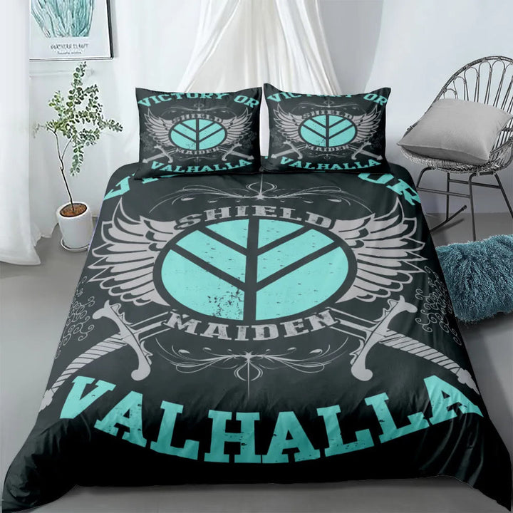 WorldNorse Valhalla Warrior Bedding Set