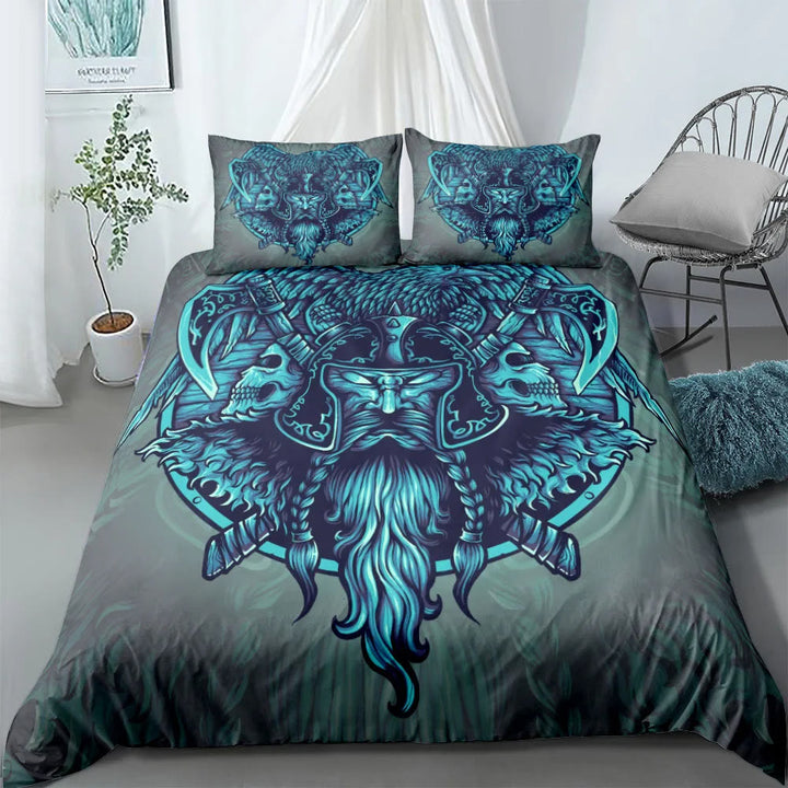 WorldNorse Valhalla Warrior Bedding Set