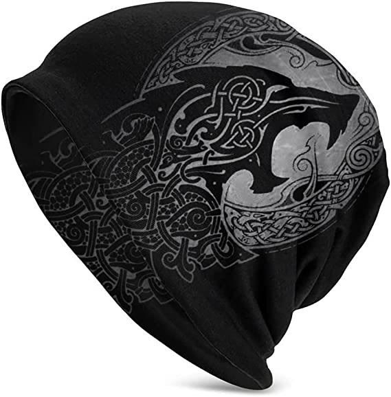 WorldNorse Wolves Celtic Gothic Beanie