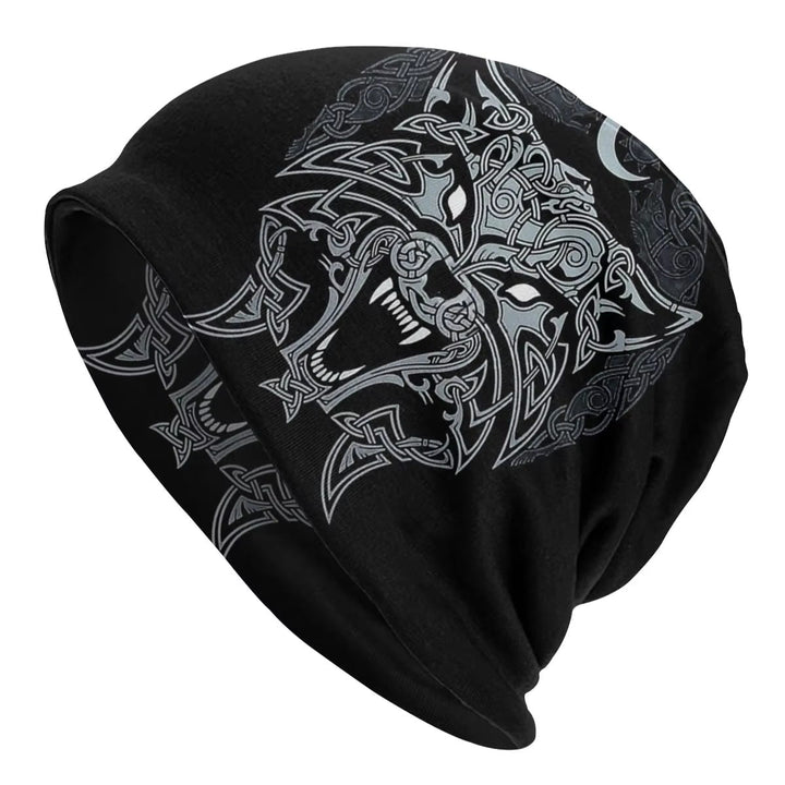 WorldNorse Wolves Celtic Gothic Beanie