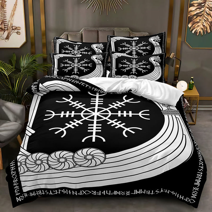 WorldNorse Helm Of Awe Bedding Set