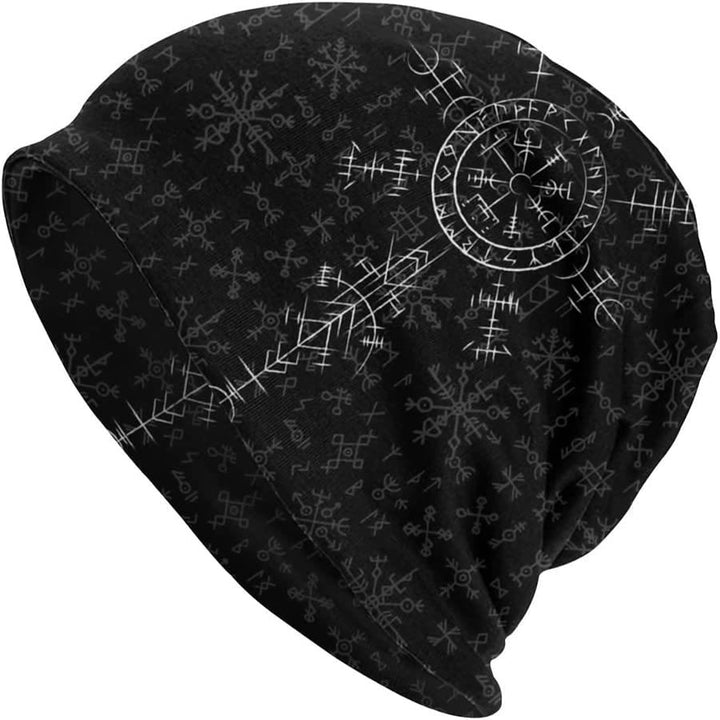 WorldNorse Vegvisir Viking Runes Beanie