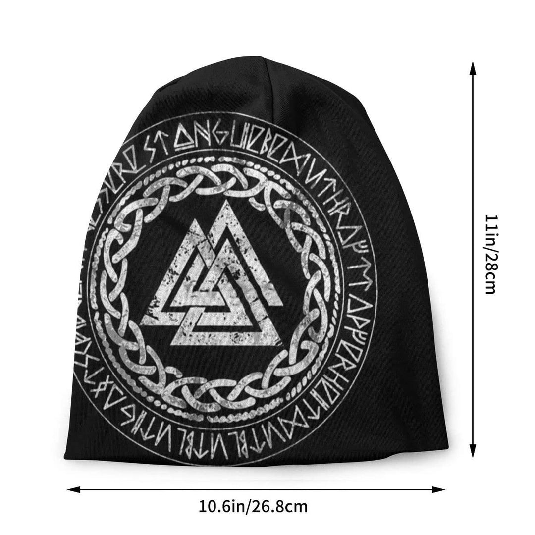 WorldNorse Valknut With Celtic Knot Beanie