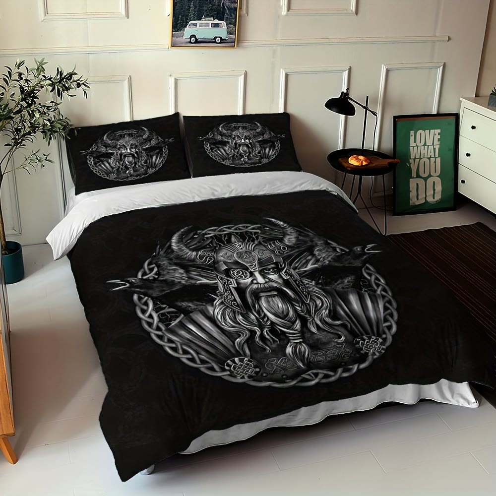 WorldNorse Viking Rune Bedding Set