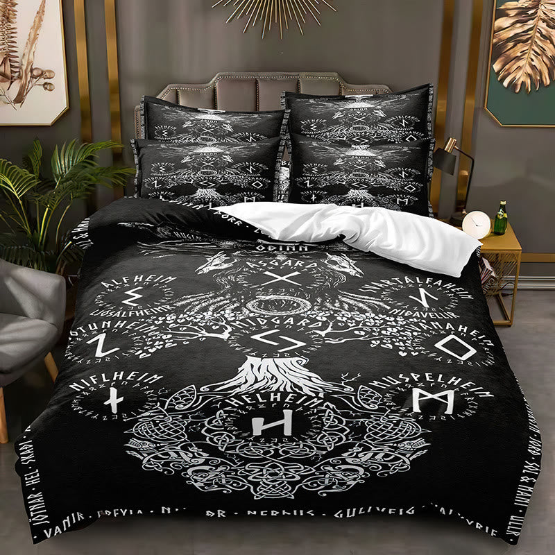 WorldNorse Viking Rune Bedding Set