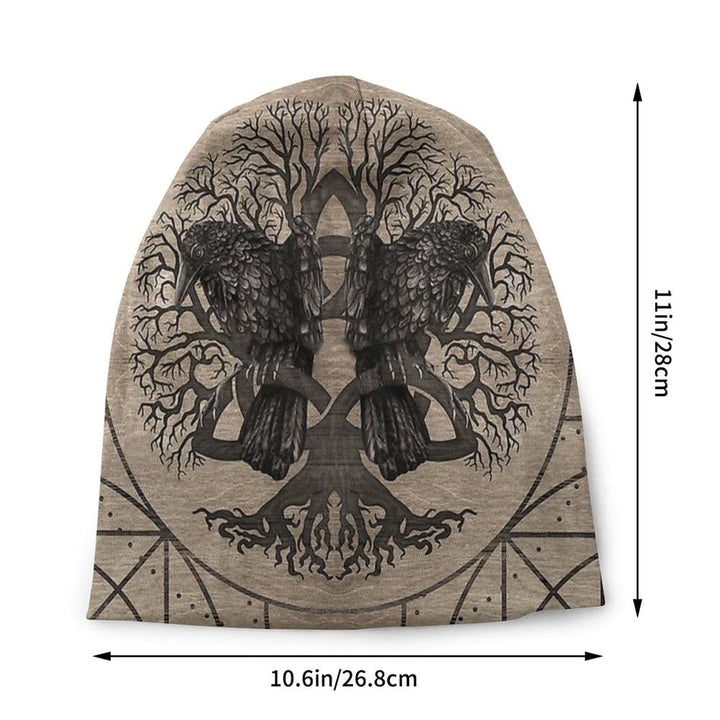 WorldNorse Tree Of Life Triquetra Beanie