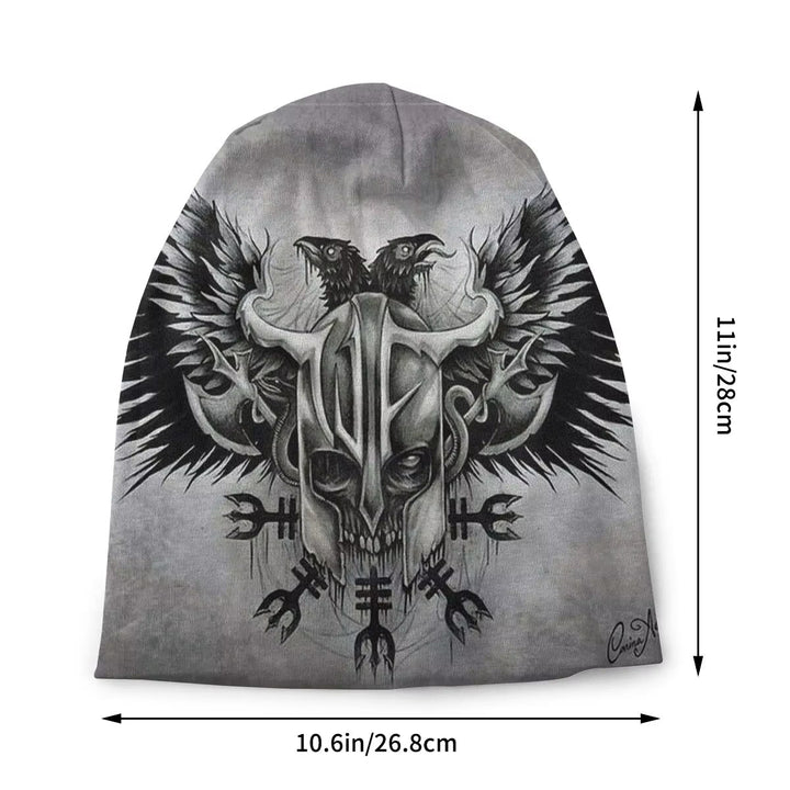 WorldNorse Helmet Eagle Helm Of Awe Beanie