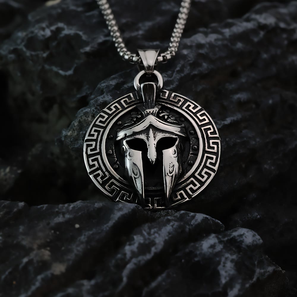 WorldNorse Ancient Warrior Helmet Necklace