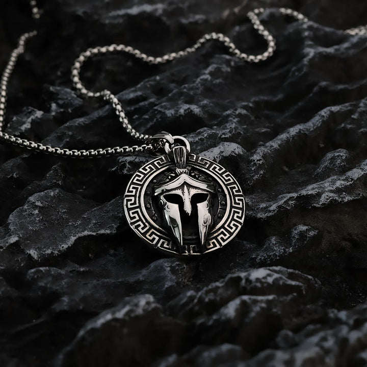 WorldNorse Ancient Warrior Helmet Necklace