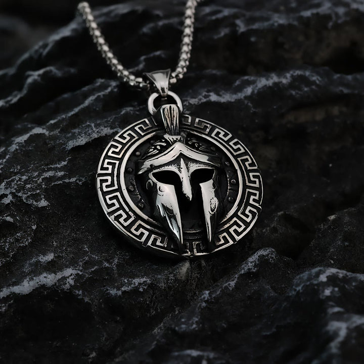 WorldNorse Ancient Warrior Helmet Necklace