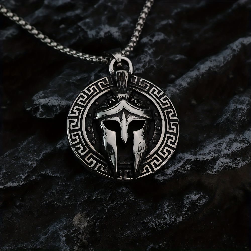 WorldNorse Ancient Warrior Helmet Necklace