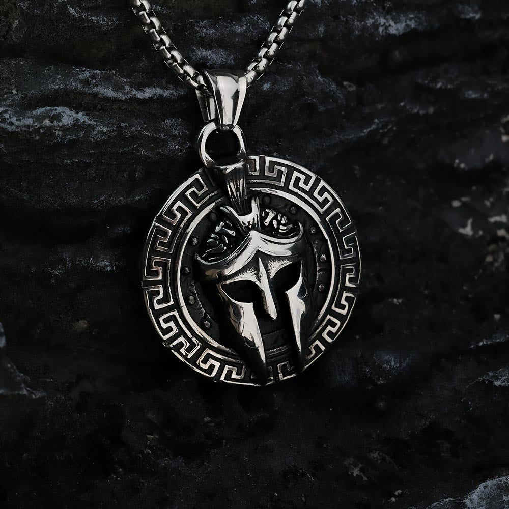 WorldNorse Ancient Warrior Helmet Necklace